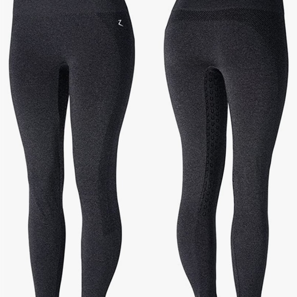 7 Pairs HORZE Naomi Women's Seamless Full Seat Equestrian Riding Tights US 22-24 - Picture 3 of 13